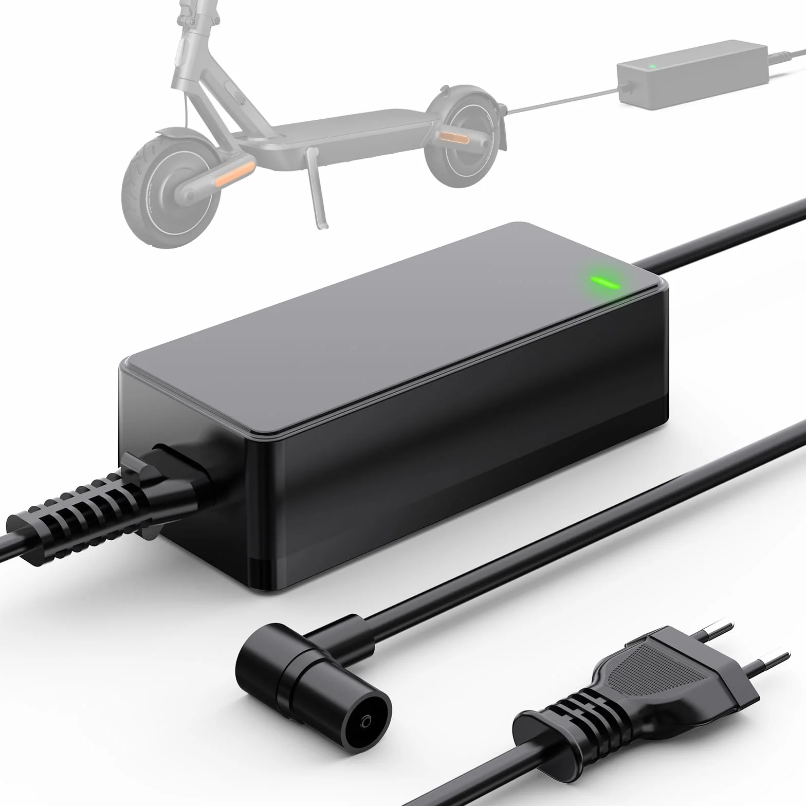 Mezelon Ładowarka do skutera elektrycznego, 54,6 V, 2 A, do 4 Pro 2. generacji, 4 Ultra, szybkie ładowanie